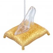 Gisela Graham Cinderella's Glass Slipper on a Cushion Christmas Tree Decoration