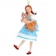 Gisela Graham Dorothy in a Blue Dress with Toto Resin Christmas Tree Decoration