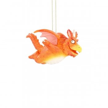 Gisela Graham  Flying Zog Resin Christmas Tree Decoration