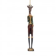 Gisela Graham Gentleman Giraffe Christmas Tree Decoration
