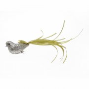 Gisela Graham Gold Glitter Dove Bird on a clip Christmas Tree Decoration