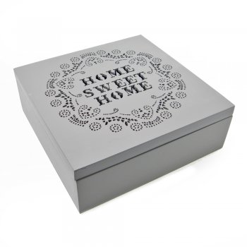 Gisela Graham  Home Sweet Home Wooden Box