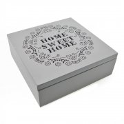 Gisela Graham Home Sweet Home Wooden Box