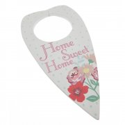 Gisela Graham Home Sweet Home Wooden Heart Door Hanger 