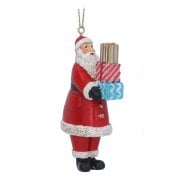 Gisela Graham Nostalgia Santa Carrying Gifts  Christmas Tree Decoration