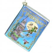 Gisela Graham Peter Pan Book Glass Book Christmas Tree Decoration