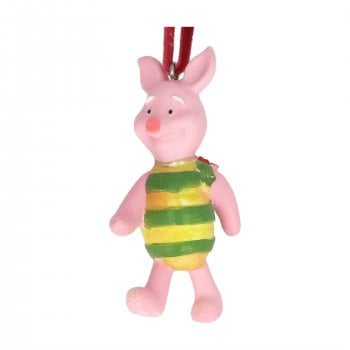 Gisela Graham  Resin Piglet Hanging Decoration