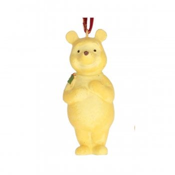 Gisela Graham  Resin Winnie the Pooh Standing Hanging Decoration