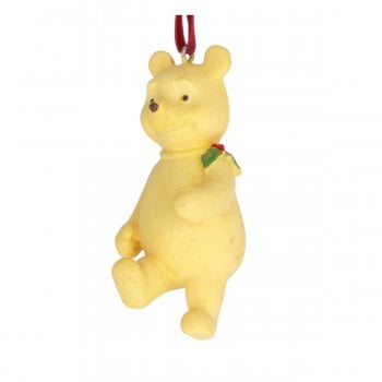 Gisela Graham  Resin Winnie the Pooh Walking Hanging Decoration