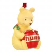 Gisela Graham Resin Winnie the Pooh with Honey Pot Hanging Decoration