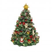 Gisela Graham Revolving Decorated Christmas Tree Music Box