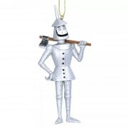 Gisela Graham Silver Resin Tin Man Resin Christmas Tree Decoration