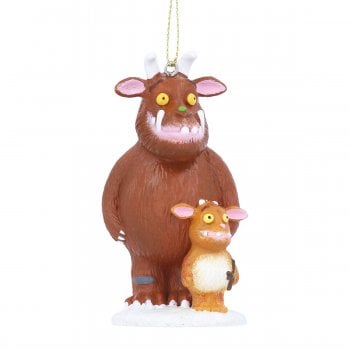 Gisela Graham  The Gruffalo and Gruffalo's Child Resin Christmas Tree Decoration