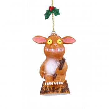 Gisela Graham  The Gruffalo's Child (stick in hand) Resin Christmas Tree Decoration