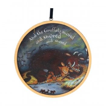 Gisela Graham  The Gruffalo's Child Wooden Disc Decoration