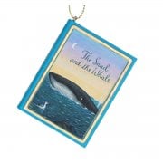 Gisela Graham The Snail and the Whale Resin Book Christmas Tree Decoration