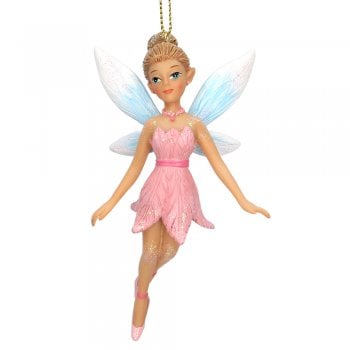 Gisela Graham  Tinkerbell Resin Christmas Tree Decoration
