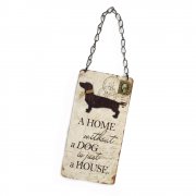 Heaven Sends A Home without a Dog is just a House Hanging Sign