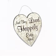 Heaven Sends And They Lived Happily Ever After Hanging Heart
