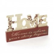 Heaven Sends HOME is where your story begins Freestanding Sign