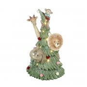 Heaven Sends Light Up Cheeky Christmas Animals Christmas Tree Ornament
