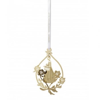 Jette Frolich Design  18ct Gold Plated Flower Girl Mobile Hanging Decoration