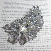 Rosie Fox Crystal Dazzle Showstopper Brooch Pendant