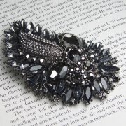 Rosie Fox Dark Dazzle Showstopper Brooch Pendant