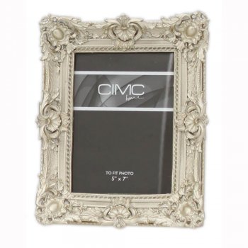 Soft Gold Baroque 7"x 5" Photo Frame